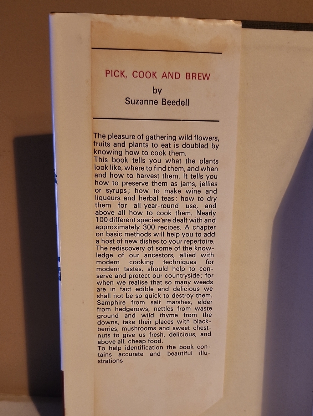 Vintage Pick, Cook and Brew Cookbook Reference Book By Suzanne Beedell - Picture 3 of 7